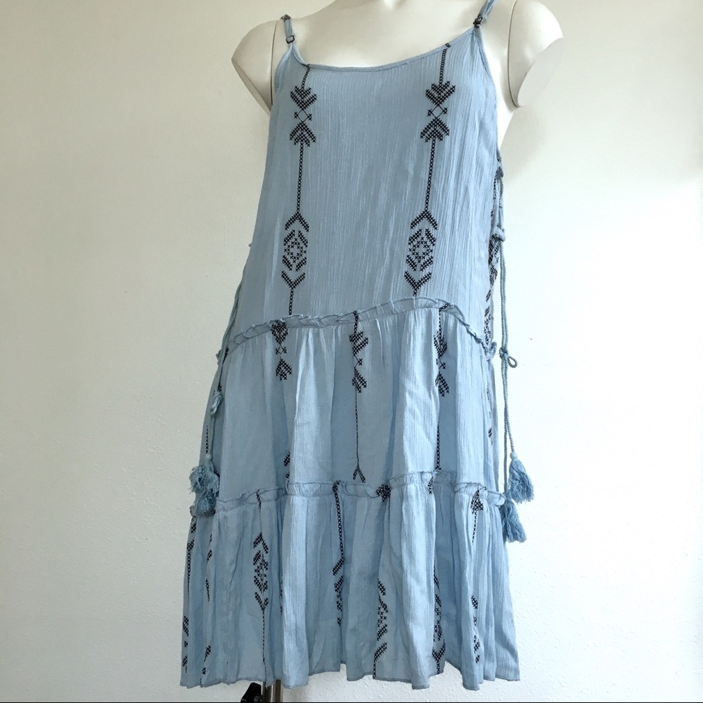 BEACH BY EXIST | SPAGHETTI STRAPS | BOHO DRESS E